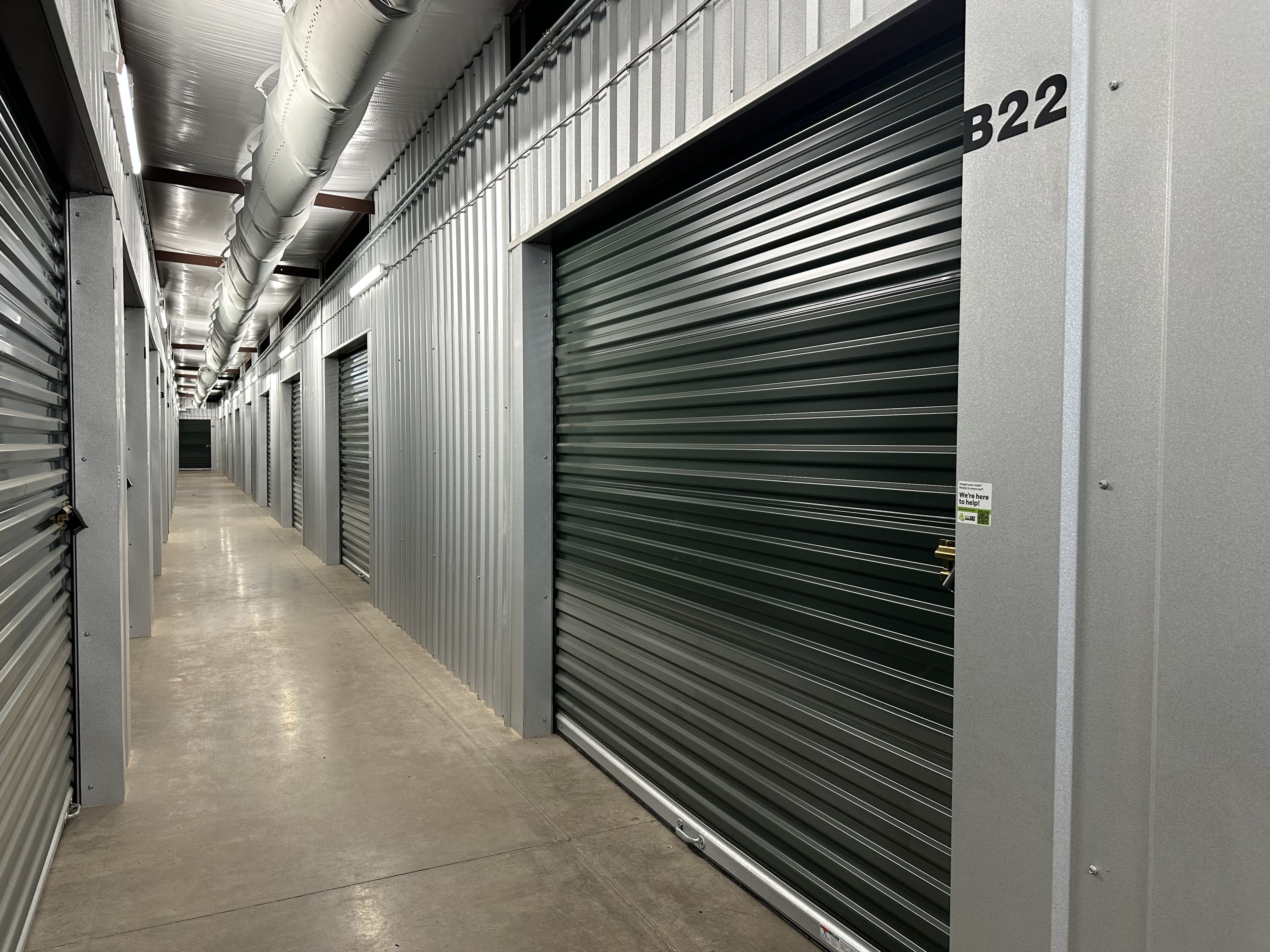 indoor storage units