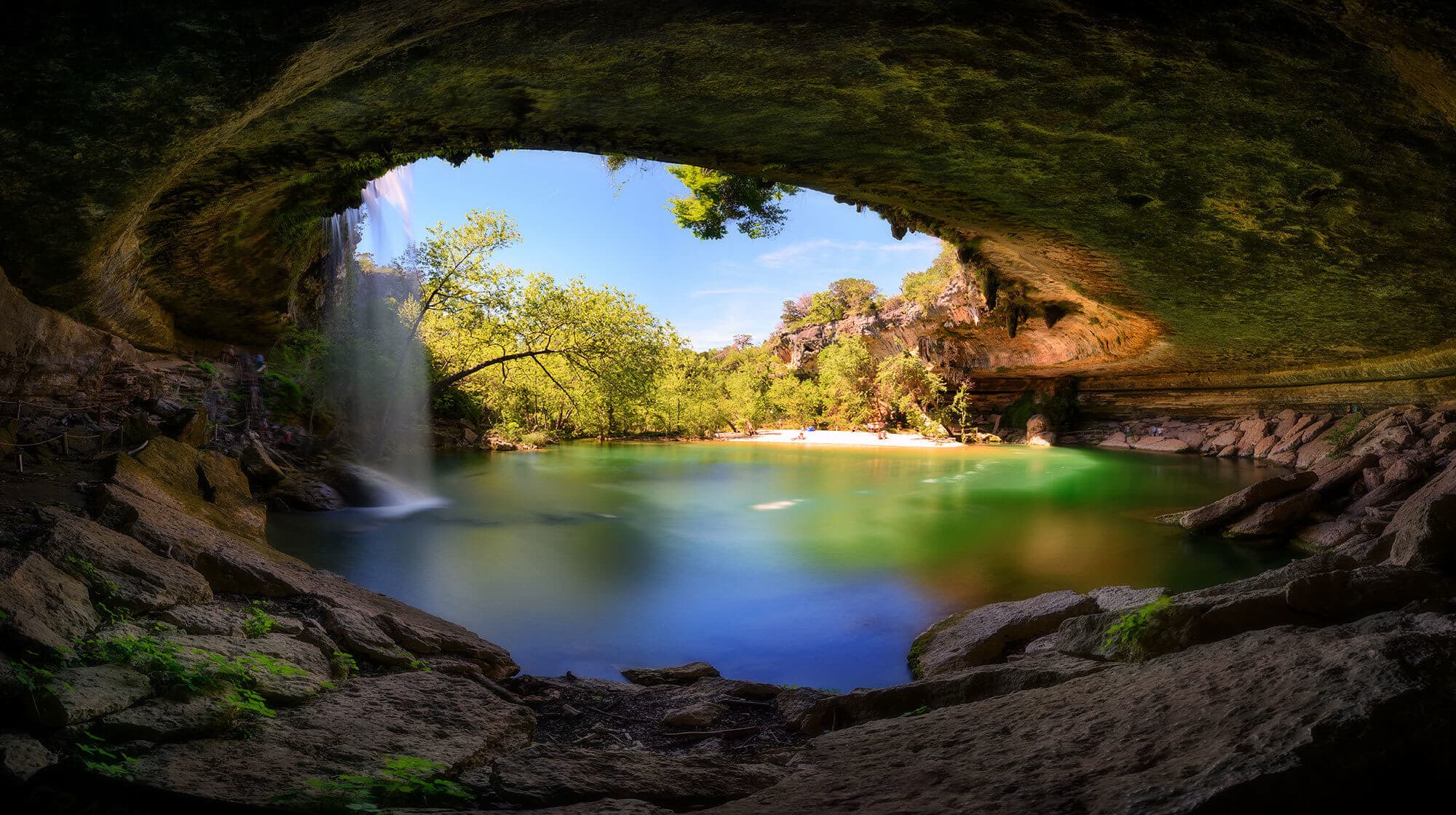 hamilton pool reserve in dripping springs texas