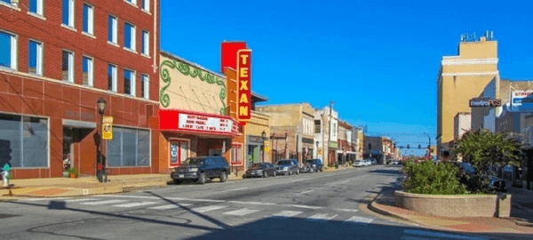 street in downtown greenville texas