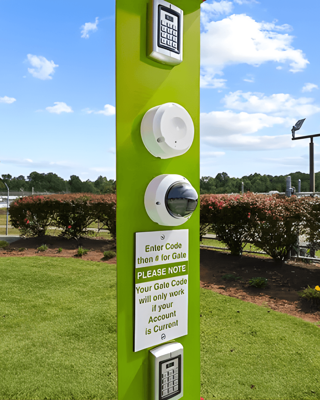 Big Guy Storage Secure Gate Access