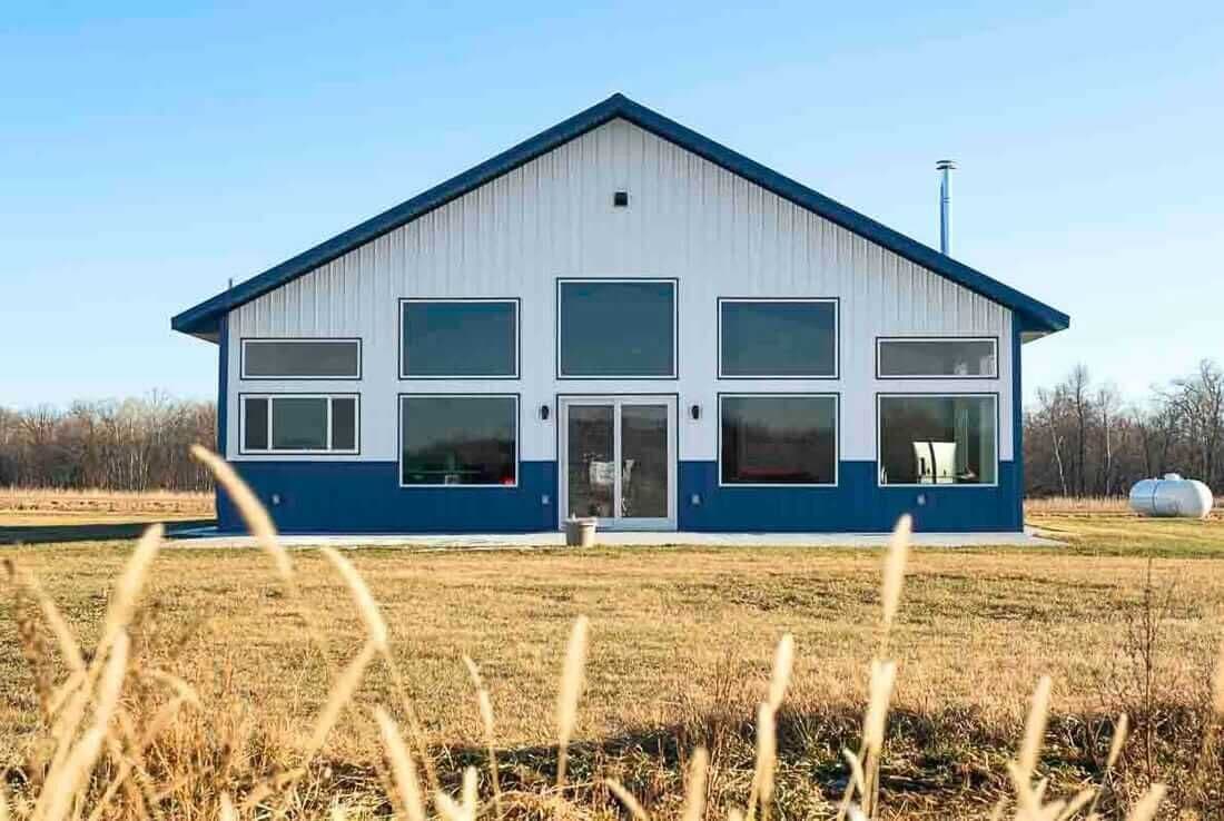 outdoor blue shouse (shop house)