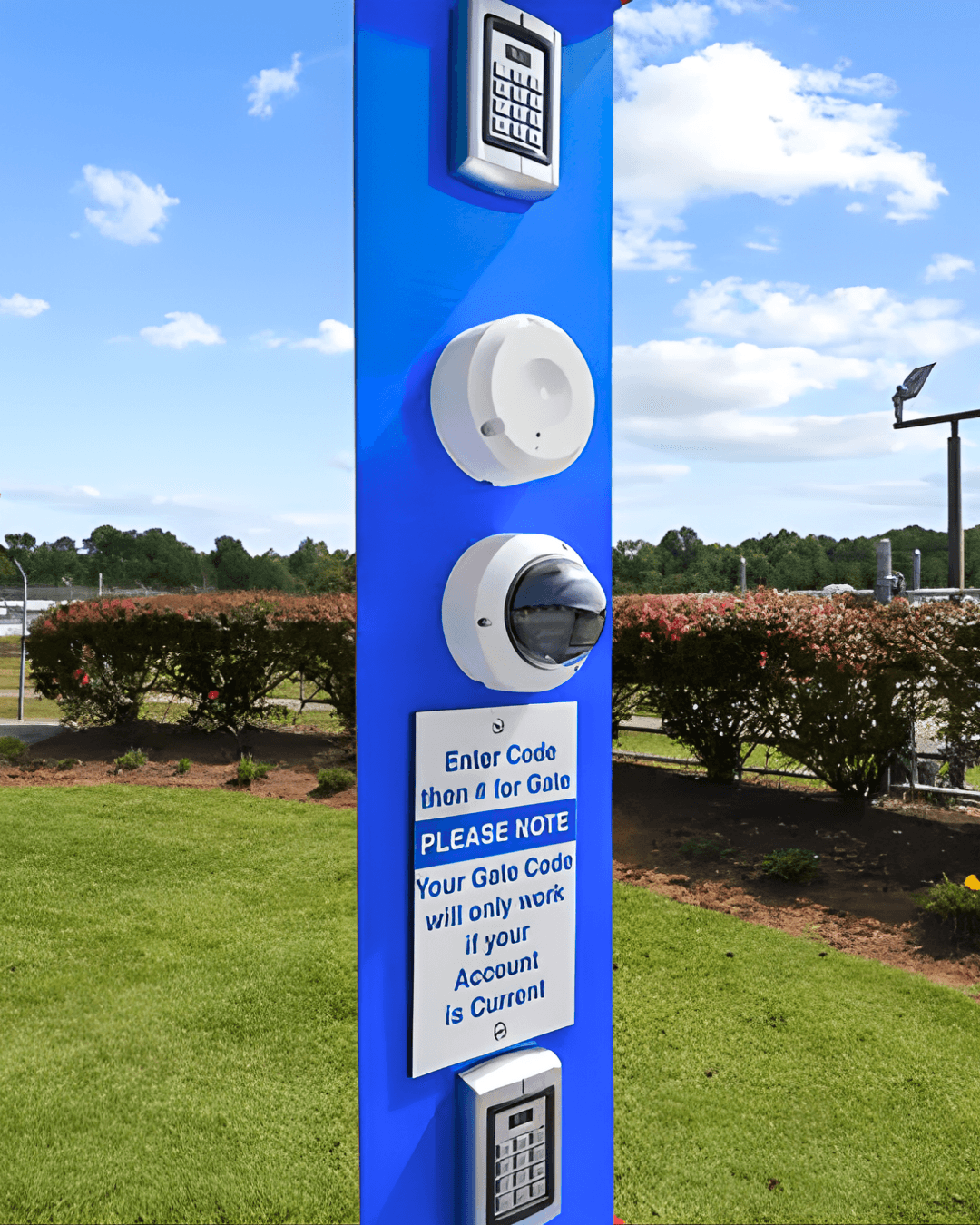 Carolina Secure Storage Secure Gate Access