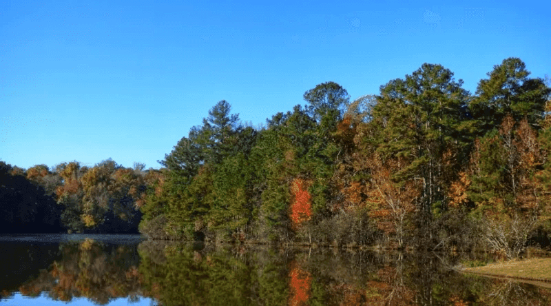 lake in villa rica, georgia