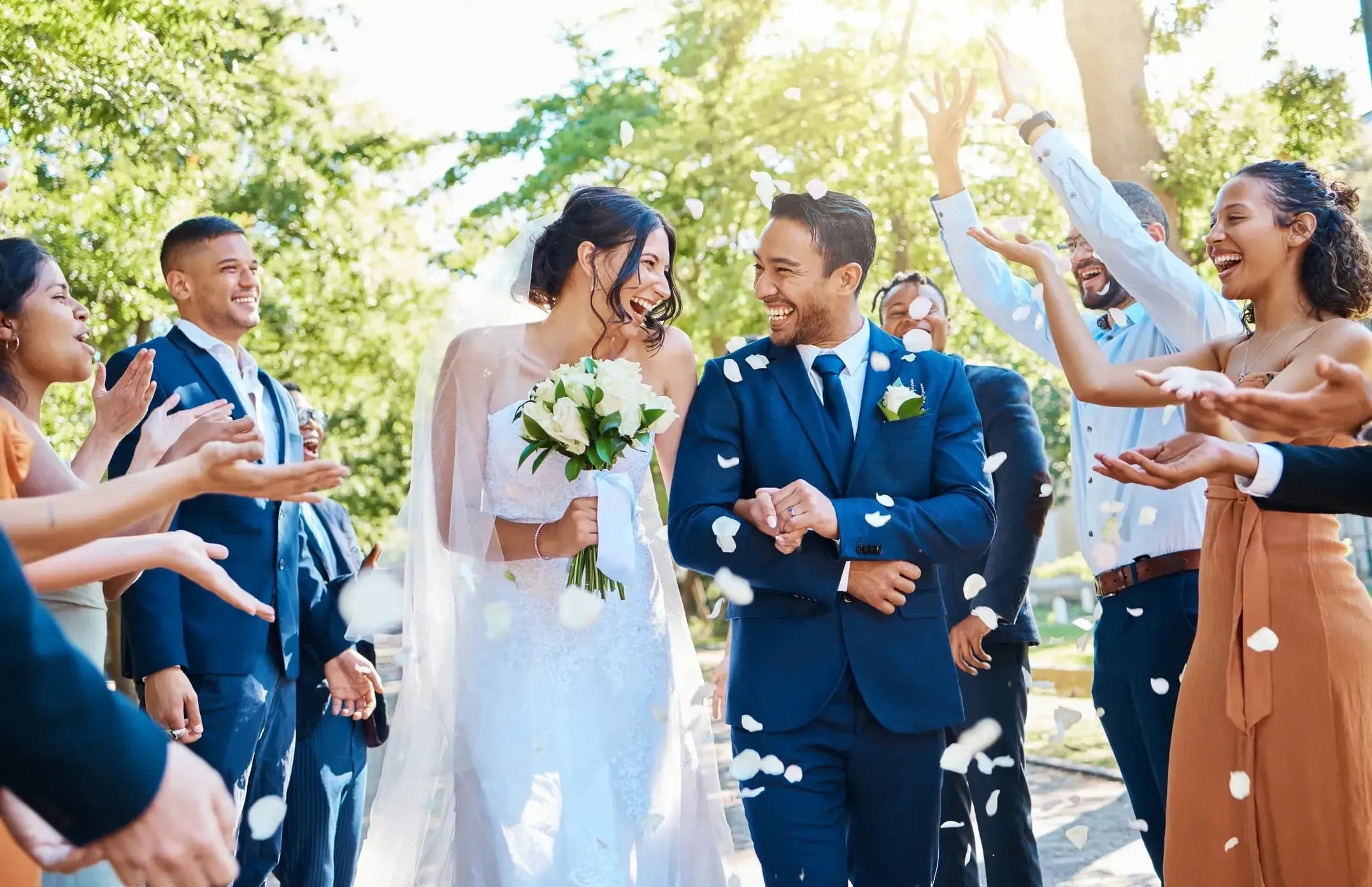 couple getting married
