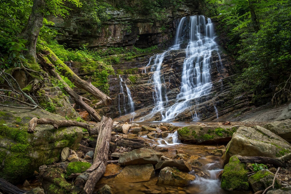 margarette falls in greeneville tennessee