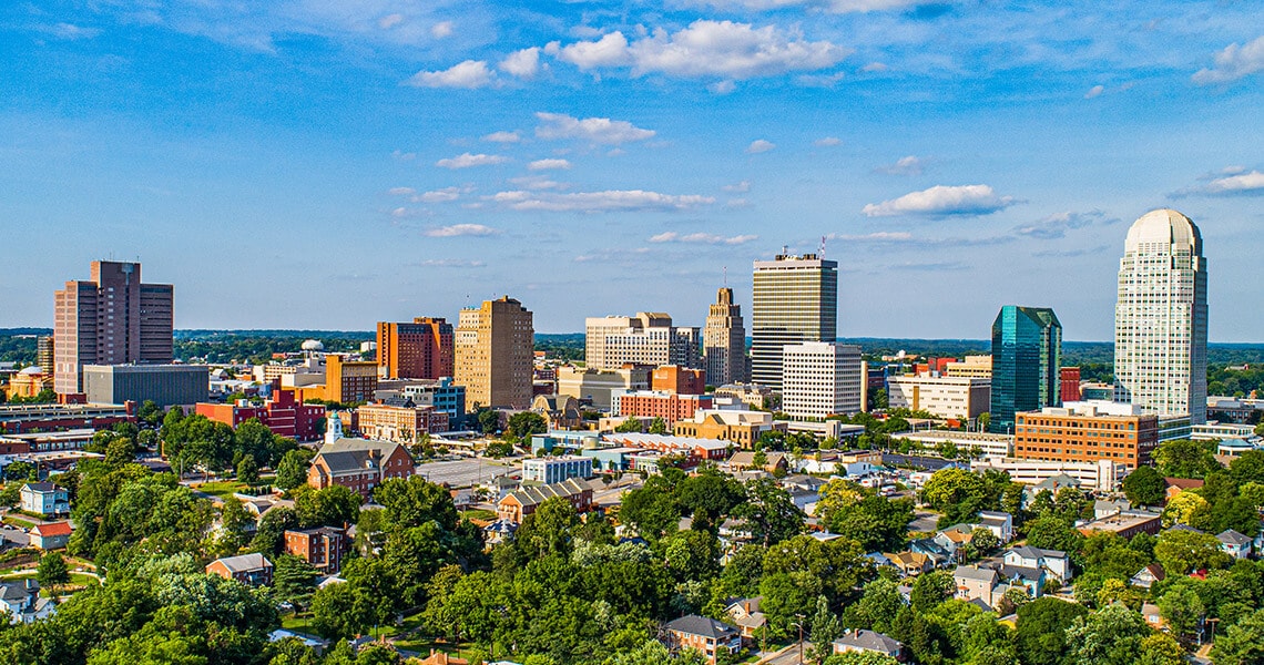 winston salem skyline