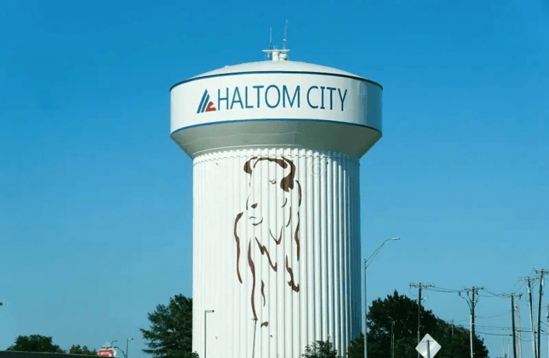 haltom city texas water tower