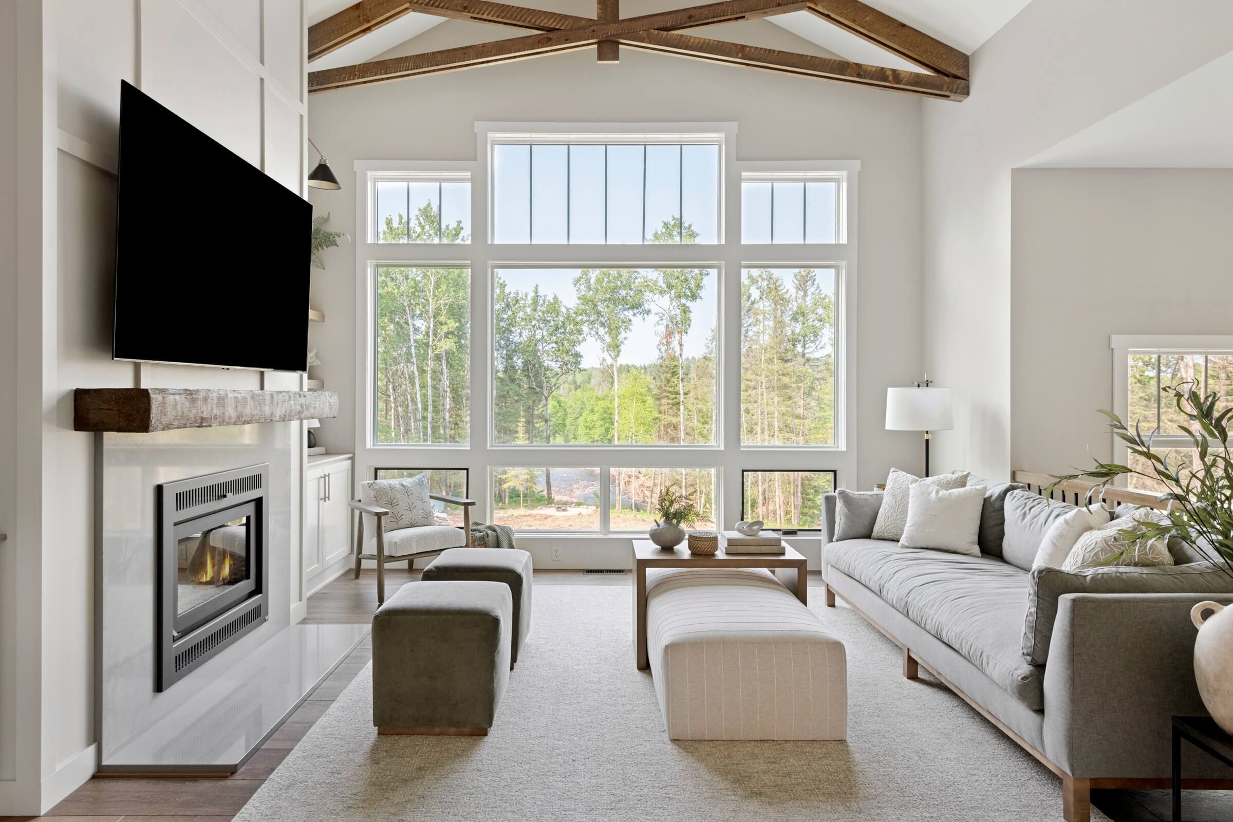modern home living room