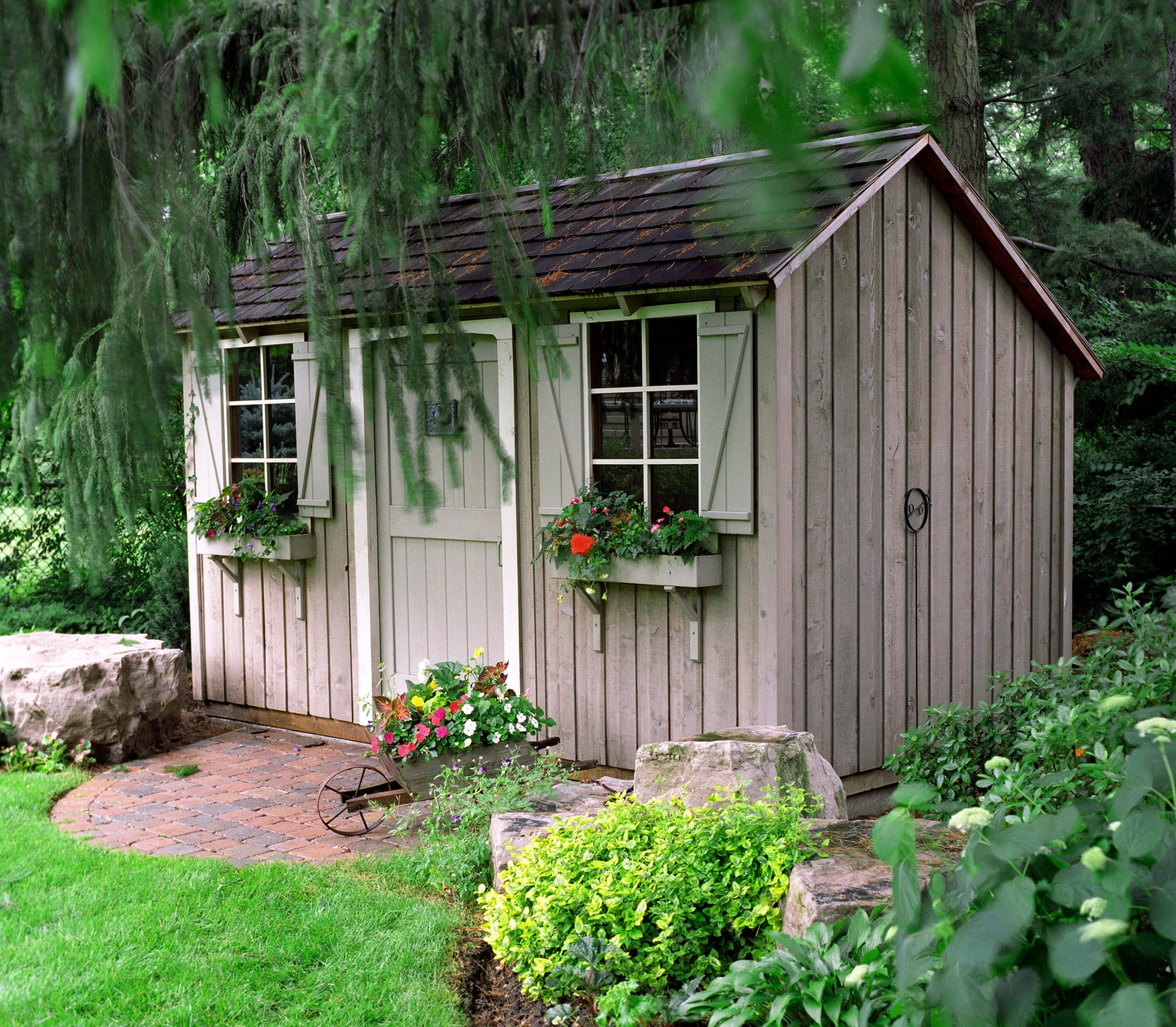 She shed