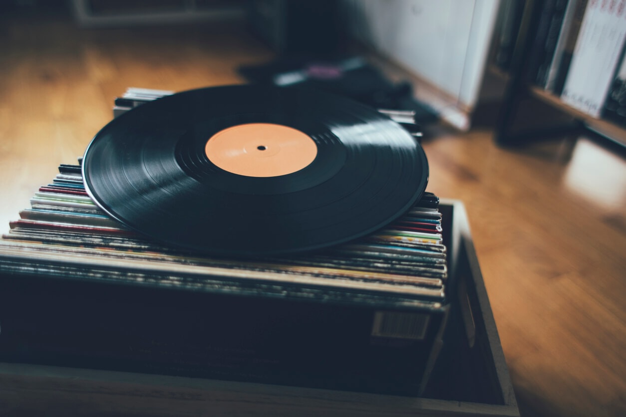 vinyl records
