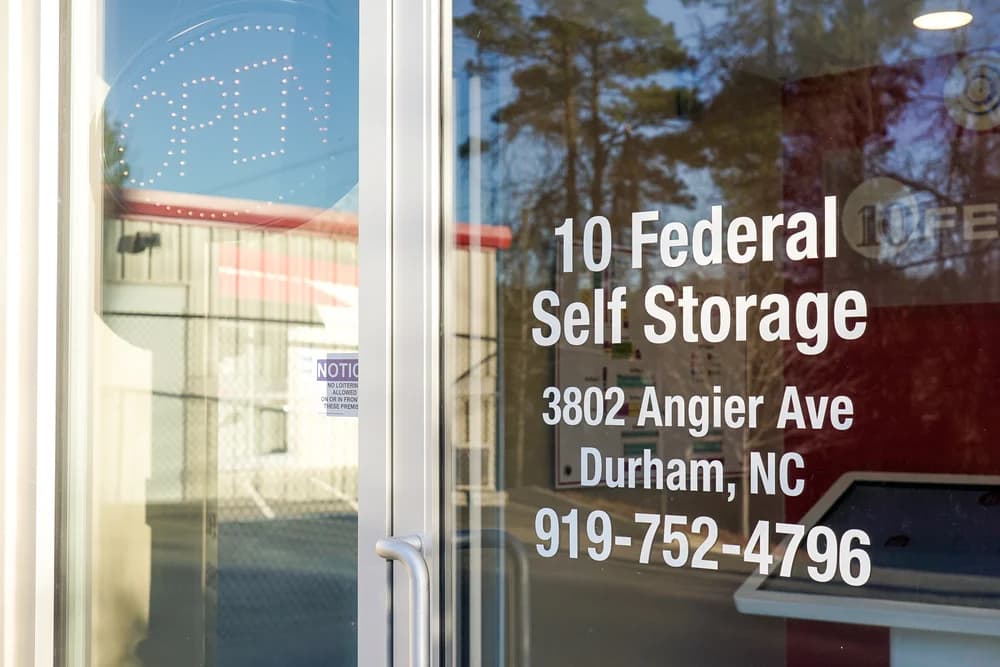 10 Federal Storage Angier Ave