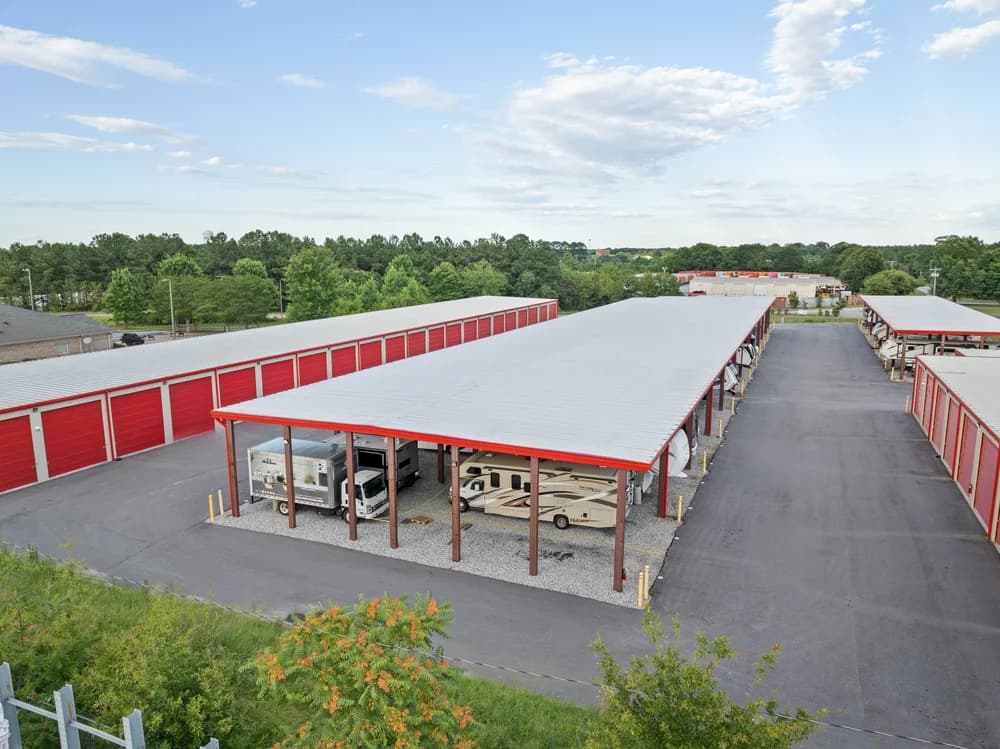 covered rv parking - self storage in spartanburg
