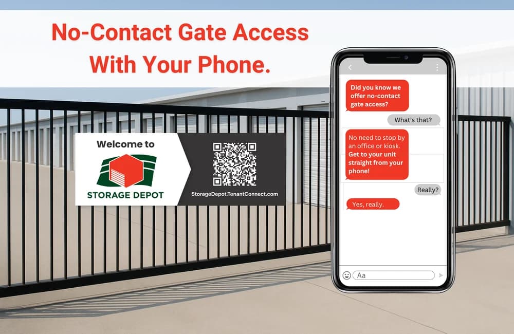 Storage Depot self storage mobile access