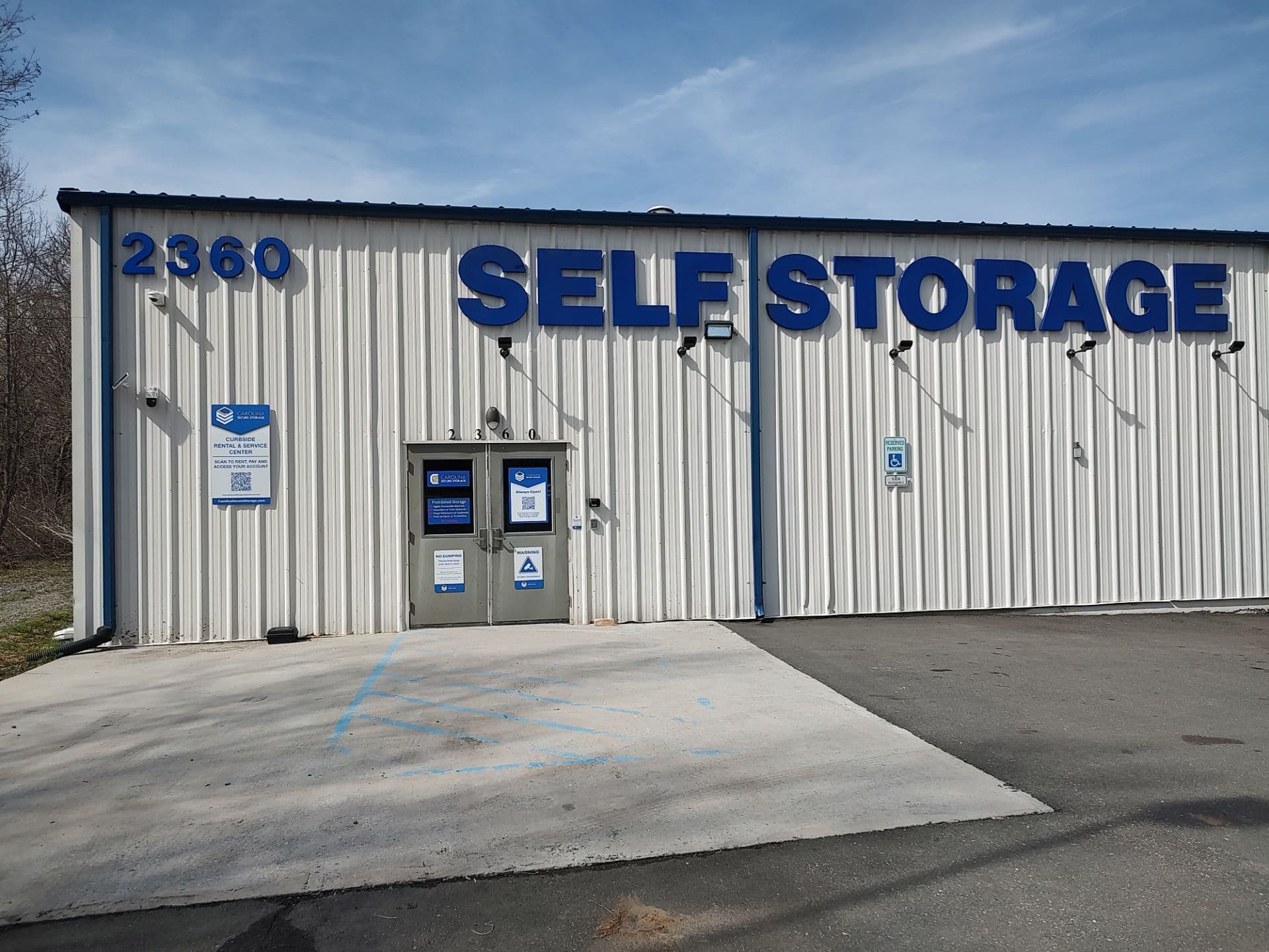 Carolina Secure Storage self storage features