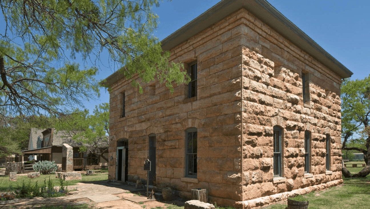 Buffalo Gap, Texas historic courthouse