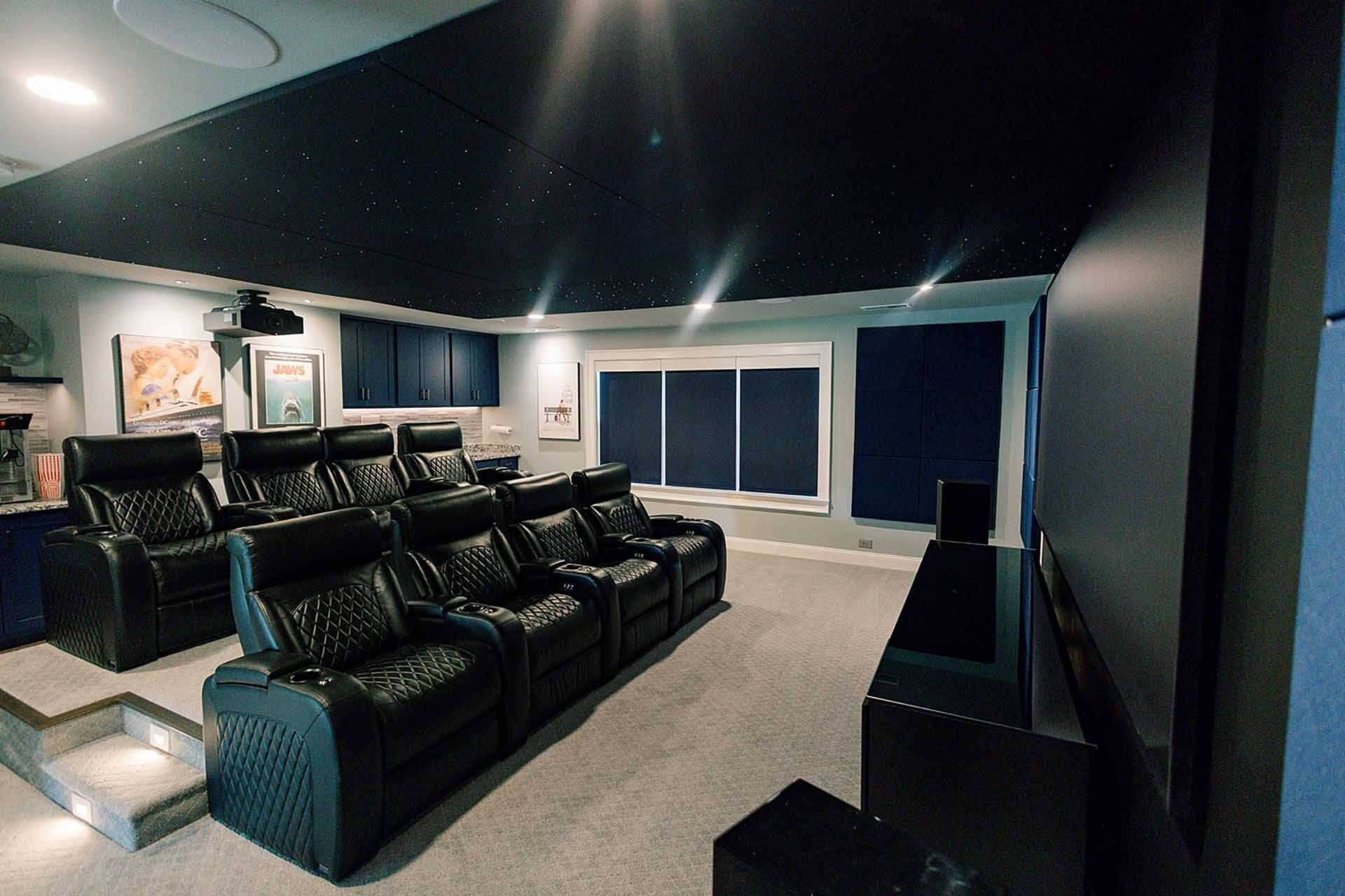 home movie theater room