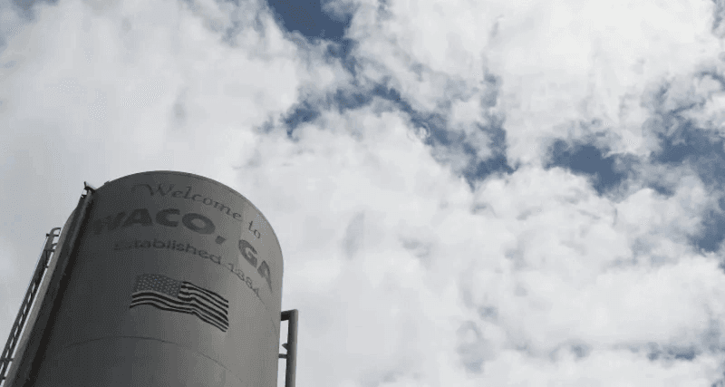 waco georgia water tower